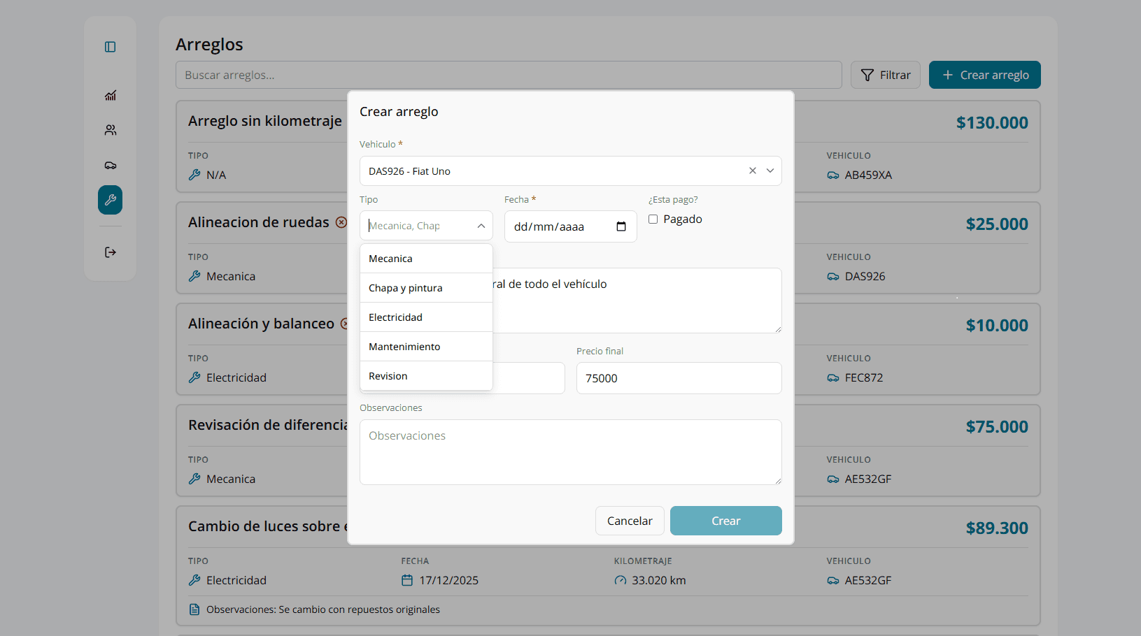 Captura del sistema B2Car (3)